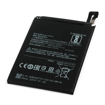 10pcs/daudz 3900mah Jaunu Litija-jonu Akumulators BN45 Par Xiaomi Redmi 5. Piezīme Hongmi Note5 mobilais iekšējā nomainīt bateriju