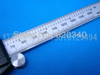 150 mm Digitālā Vernier Suportu Mikrometru Guage Platekrāna Elektronisko Precīzi Mērīšanas Nerūsējošā Tērauda Augstu Precizitāti
