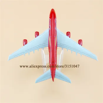 16cm Red Gaisa Malaizijas Airlines, Airbus 380 A380 Lidmašīnu Modeļa Sakausējuma Metāla Lējumiem Modelis Lidmašīna Lidmašīnu Airways Bērniem Dāvanu
