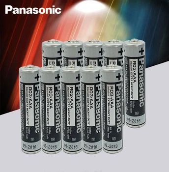 16pcs Panasonic R03 1,5 V AAA Baterijas Alkaline Baterijas, Dzīvsudrabu, Sausā Akumulatora Elektriskās Rotaļlietas Lukturīti Pulkstenis Peles