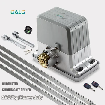 1800KGS Automātiskie Bīdāmie Vārti Operators AC220V/110V Mehānisko kā Durvju Tuvāk vārtiem mehānisko dzinēju(sensora pogas,lampas, pēc izvēles)