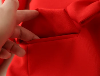 2 gabals tērpi sievietēm sarkans uzvalks uzvalks sieviešu 2019 jaunas sievietes pavasara modes temperaments plaša kāju bikses divas jūra