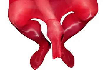 2019 Slēgts Kājstarpes Bodyhose Vīriešu Bodystocking Ar Dzimumlocekļa Aptver augumu neilona Bodysuit atvērts / Aizvērts Dzimumlocekļa Uzmava Zeķbikses