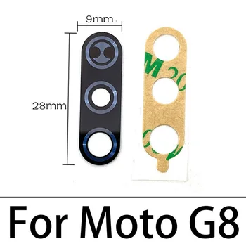 20pcs，Aizmugures Aizmugurējo Kameru Stikla Objektīva Vāciņu Remonta Daļas Motorola Moto E4 G4 G5 G5s G6 Plus G7 Jauda G8 Spēlēt X4