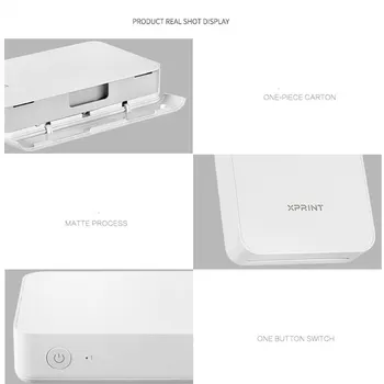 300dpi Mājas Foto Printeri Portatīvie Fotogrāfijas Kabatas DIY Printeri Mini Bezvadu Bluetooth Mobilo Tālruni, Foto Printeri