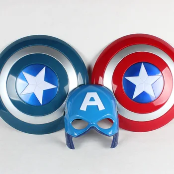 32CM Jaunu Captain America Attēls Rotaļlietas Avengers Captain America Vairogs Gaismu Izstarojošās & Skaņas Cosplay Īpašuma Rotaļlietas, Dāvanas
