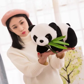 32cm Kawaii Plīša Pildījumu Rotaļlietas Plushie Dzīvniekiem Panda Lelle Mīksts Spilvens Mājas Apdare Bērniem Rotaļlietas Jaunu Gadu Dzimšanas dienas Dāvana Meitenēm