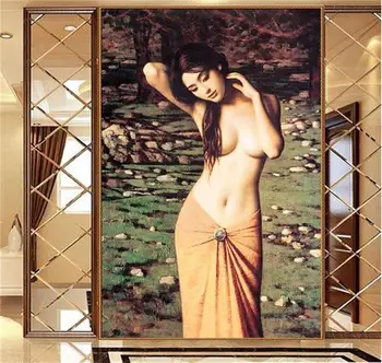 3d tapetes pielāgotus foto neaustu mūra Sienas uzlīmes cilvēka ķermeņa mākslas skaistumu krāsošana veranda krāsošana istabā tapetes, sienas 3d