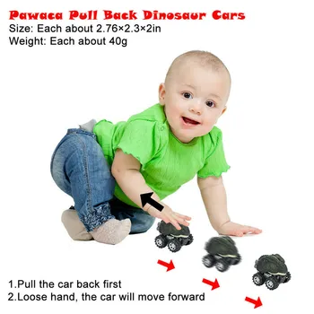 4GAB Bērniem Kolekcionējamus Gudrs Simulācijas Dzīvnieku Dinozaura Modelis Transportlīdzekļa Rotaļlietu Mini Pull Atpakaļ, Automašīnu Zēns, Rotaļlietas, Bērnu Auto Rotaļlietas, Dāvanu