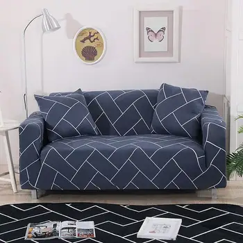 50 Sofa Cover Elastīgs, lai Dzīvojamā Istaba Spandex Stūra Dīvāns Slipcover Piegāde no ASV