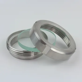 57mm sanitāro triclamp gredzenu komplekts, 1 skava+ 2 gredzenu+ 1 silikona paplāksne