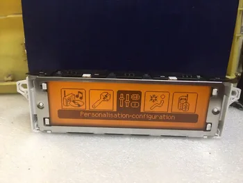 5gab !!! Dzeltena Ekrāns, Atbalsta USB Dual-zonu Gaisa Bluetooth Displeja monitors 12 pin Peugeot 307 407 408 citroen C4, C5