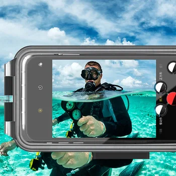 60M zem ūdens Tālruņa Mājokļu Xiaomi 9 9Pro Smart mobilo Tālruni Ūdensizturīgs Aizsardzības soma Vāks Niršanu, Peldēšanu, Sērfošanu