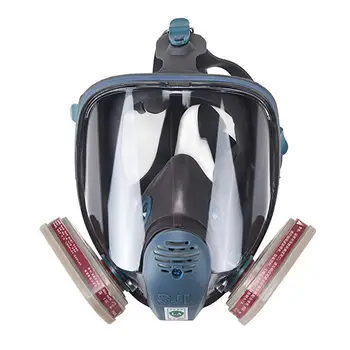 6800 Pilnu sejas Respiratoru Drošības Gāzes Maska, Organisko Tvaiku Elpošanas ceļu Aizsardzība Krāsa Pesticīdu Ķīmiskā salona