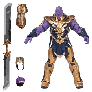 8 Collu Sākotnējā Brīnums Avengers 4 Thanos Rotaļlietas Rīcības Attēls Avengers 4 Endgame lelles Infinity Leģendas Rotaļlietas Iegūstama