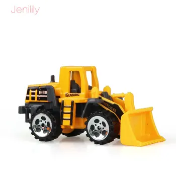 8Pcs/Set Sakausējuma Projektēšana Automašīnu, Traktoru Rotaļlietas Dump Truck Modelis Klasisks Rotaļu Jautri Dāvanu Zēns Mazulis Mini Automašīnas Modelis Apdare oyuncak