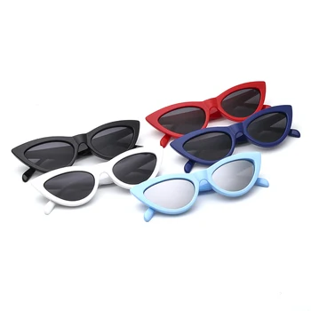 AEVOGUE Saulesbrilles Sievietēm, Kaķu Acu Retro Plastmasas Rāmis Labas Kvalitātes Klasisko Briļļu Modes Sarkanās Dāmas, saules brilles UV400 AE0598