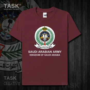Armija Saūda Arābija, Saūda Arābijas SA, SAU vīriešu t krekls jauns Tops ar Īsām piedurknēm drēbes valsts Taktiskā Militārā sporta krekls 01
