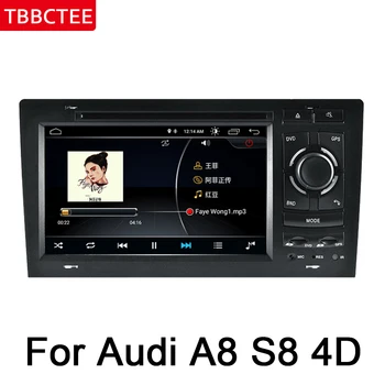 Audi A8 S8 4D 1994~2003 MMI Multimediju Atskaņotāju HD IPS Ekrānu DSP Stereo Android Auto DVD GPS Navi Karte Radio WiFi sistēma
