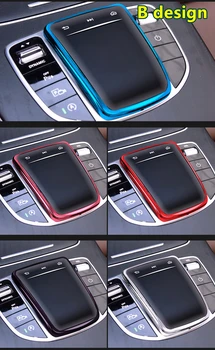 Auto Centra Kontroles Media Pogu Peli Ekrāna Vāku, Lai Aizsargātu Mercedes Benz S C E G GLC GLS V Klases E300 GLC260 C200-2020