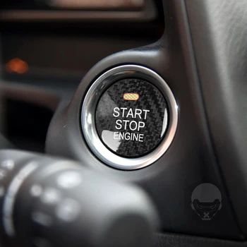 Auto Dzinēja Start Stop Slēdzi Uzlīmes priekš Mazda Axela Atenza CX-8 CX-3 CX-4 CX-5