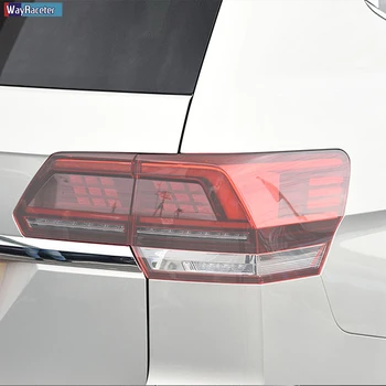 Auto Lukturu aizsargplēvi Lukturis Caurspīdīgs Melns TPU Ielīmi, Volkswagen, VW, Atlas Teramont 2017-2019 Piederumi