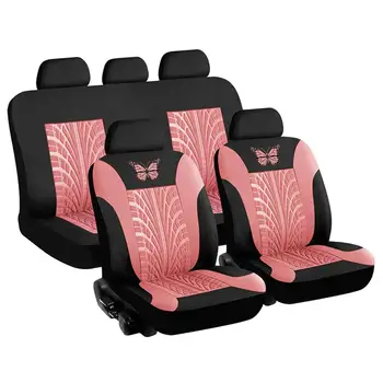 Auto Sēdeklis Ietilpst Pilns Komplekts Butterfly 3D Riepa Drukāt, Interjera Piederumi, Automobiļu Aizsargs Automašīnas Sēdekļa Vāks Dropshipping CSV