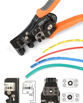 Automātiskās Noņemšanas Knaibles vadu attvaicētājs Multi-function elektriķa knaibles 0.35-8.2mm2 daudzfunkcionāls wire cable stripper