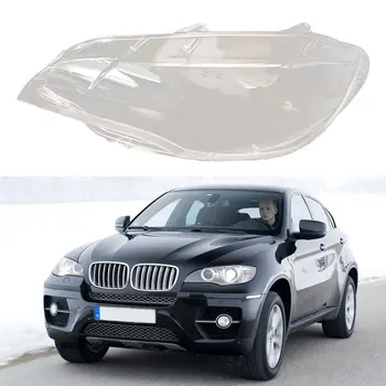 BMW X6 E71 2008. - 2013. Gadam Lukturi, Caurspīdīga Abažūri Lampas Korpusa Maskas Priekšējie Lukturi Objektīva Vāciņu, Auto Piederumi
