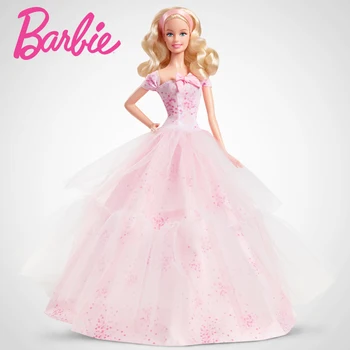 Barbie Lelle Collector Edition Dzimšanas dienā Vēlas 2016 Princesi Barbie Lelles Meiteņu Dzimšanas dienas Dāvanu DGW29