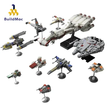 Buildmoc Kosmosa Karu Filmu komplektu KM-56438 Sacelšanās Km Cīnītājs Kosmosa Ieroci Modeli, Celtniecības Bloki, Ķieģeļi Kolekcijas Rotaļlietas