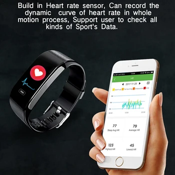 CK18S Smart Joslā, asinsspiediens, Sirdsdarbības Sporta Smart Aproce Fitnesa Tracker Pedometrs Smart Aproce VS CK11S