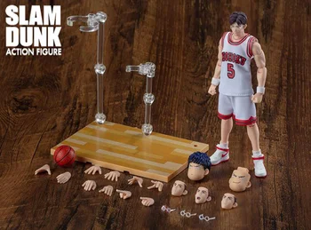CMT Instock Dasin Modelis DM Slam Dunk Rukawa Shohoku Basketbola PVC Rīcības Attēls, Anime Rotaļlietas Attēls