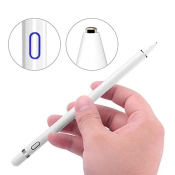 Capacitive Touch Ekrāns Pildspalva Krāsošana Rakstiski Tabletes Touch Stylus Zīmuli Apple IPad Pro Android Tālrunis Smart Pen Piederumi