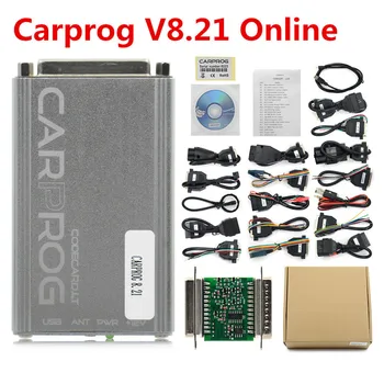 Carprog V10.93 Carprog V10.0.5 Vienības Galvenais Carprog 8.21 Online ECU Chip Tunning Auto Prog V8.21 irbag Atiestatīšanas Līdzeklis Bezmaksas Kuģis
