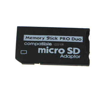 ChengChengDianWan Mini Micro SD SDHC TF, lai Atmiņas karte MS Pro Duo Adapteri Converter Karte, psp 1000 2000 3000 20pcs/daudz