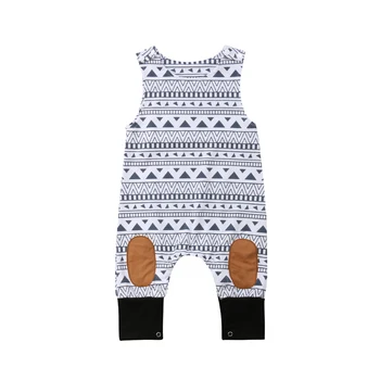 Citgeett Toddler Baby Zēni Meitenes Romper Bez Piedurknēm Jumpsuit Tērpiem Noteikts Vasaras Ceļgala Gadījuma Playsuit