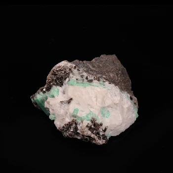 Dabas Emerald Minerālu un akmens kristāli veidlapu paraugiem malipo wnshan Yunnan ĶĪNA A1-5