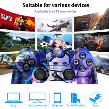 Dualshock 4 Bezvadu Bluetooth Vibrācijas Gamepad Kursorsviru Ps4 Joypad Datoru, Mobilo Telefonu Spēli Slēdzis Kontrolieris Playstation4 Pro