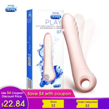 Durex Vibrators, Dildo Mikrofona Burvju Nūjiņu Vairāku Ātrumu Klitora Stimulators Vibrējošais Massager Intīmo Produktu Seksa Rotaļlietas Sievietēm