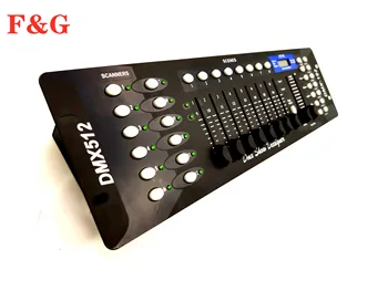 Envío Gratis nuevo controlador 192 DMX equipo de DJ DMX 512 iluminación de escenario de consola para focos cabeza de móvil LED P
