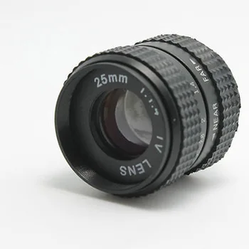 Foleto 25mm f/1.4 c mount cctv f1.4 objektīvs sony nex nex3 5 7 a7 a7r fujifilm fx panasonic micro 4/3 m4/3 nex GX1 OM-D 1 black