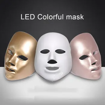 Foreverlily Skaistumu Fotonu LED Sejas Masku Terapija 7 krāsas, Gaismas, Ādas Kopšanas Atjaunošanos, Grumbu, Pinnes Noņemšanas Sejas Skaistumu Spa