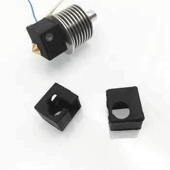 Funssor flashforge finder/guider 3D printeri Silikona Zeķes augstas temperatūras silikona izolācija, 3D Printeri
