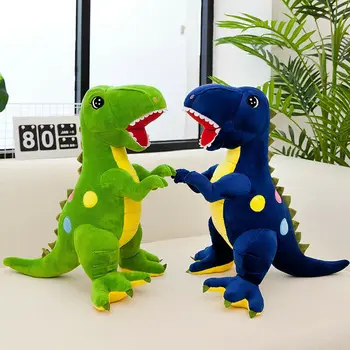 Gudrs Dinozauru Plīša Rotaļlieta, Bērnu Dzimšanas dienu Leļļu Dāvanu Pildīti ar Mīkstu Tyrannosaurus Izbāzti Dzīvnieki