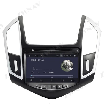 IPS Android 10.0 4+64 screen Auto DVD Atskaņotājs, GPS Navi Par Chevrolet Cruze 2012-Auto Radio Stereo Multimediju Atskaņotājs, Galvas Vienības
