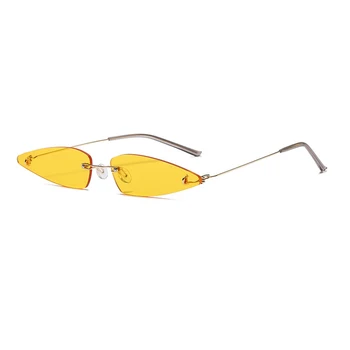 Ir 2021. Jaunu bez apmales Saules Brilles Sievietēm Zīmola Dizaineru Saulesbrilles Steampunk Vintage Brilles UV400 Toņos Brilles Sievietēm Retro