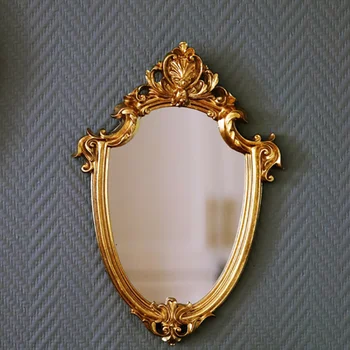 Izsmalcinātu Aplauzums Spogulis Karājas Spogulis Vintage Vannas istabas Spogulī, Dāvanas Sieviete Lady