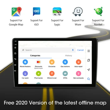 JMCQ Android 10.0 2G+32G Auto Radio Multimidia Video Atskaņotājs Navigācija GPS ix35 Hyundai Tucson 2 LM IX35 2009-2 din dvd