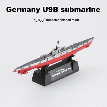 Jaunas Ielidošanas 1/700 vācu Flotes U-9B zemūdens 1941. gadā pabeidzis kuģa modelis Agrīnās Piekļuves puses marķējums karakuģis modeli rotaļlietas